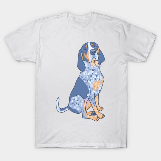 Bluetick Coonhound T-Shirt by Csieben